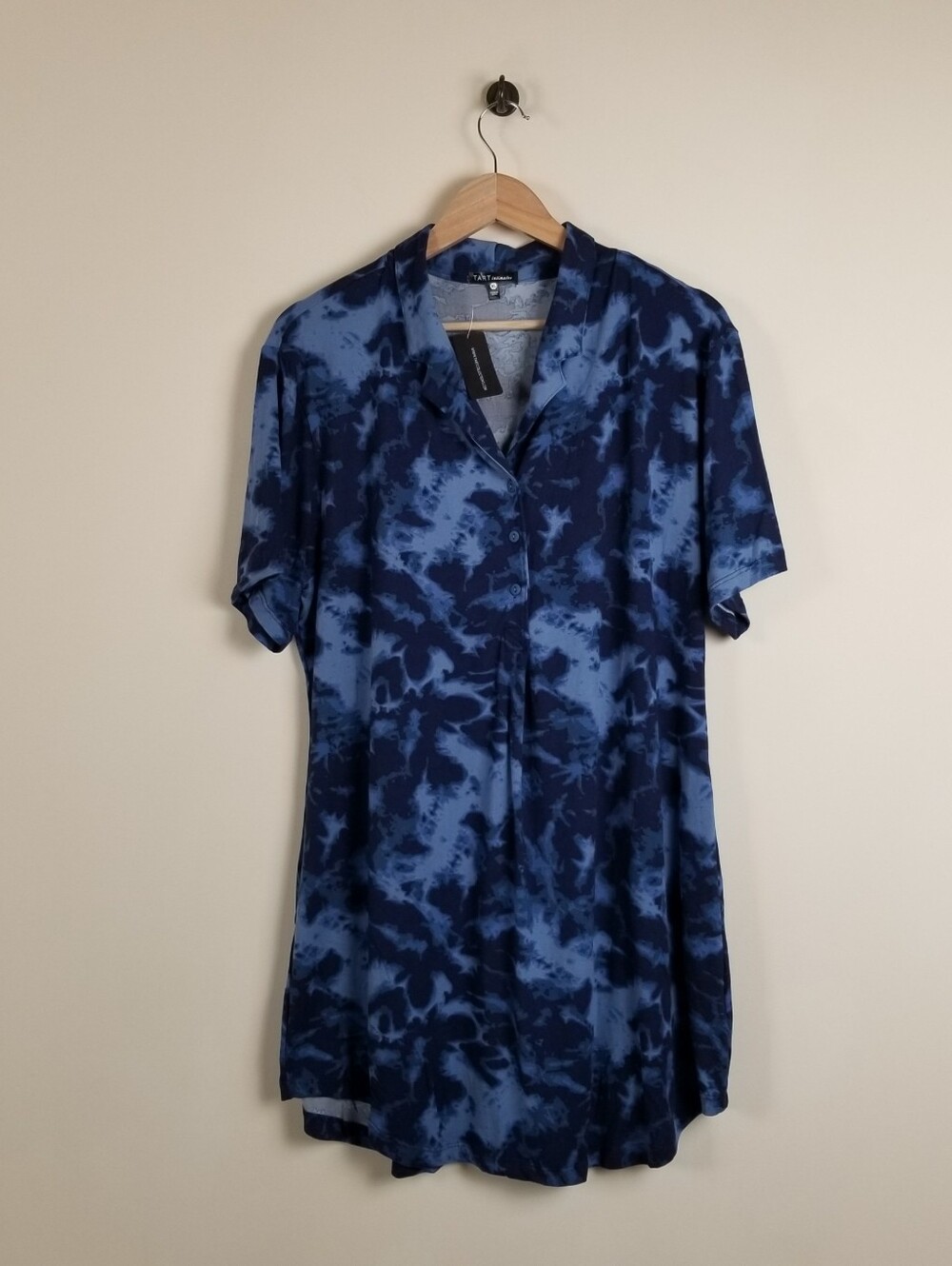 Tart Intimates Tie Dye Sleep Shirt Nightgown Soft XL Bust 41